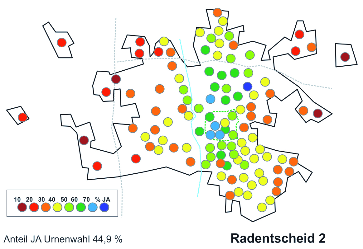 Radentscheid 2 Wahlbezirke